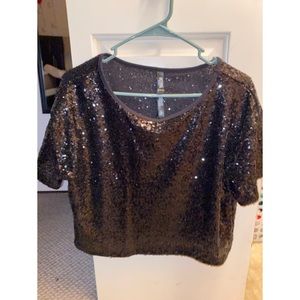Victoria Secret Sport Limited Edition Sequin Crop
